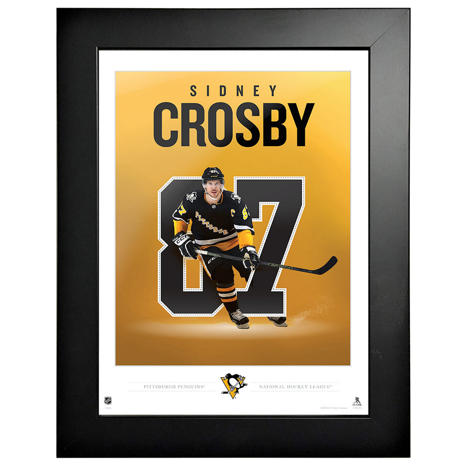 Pittsburgh Penguins | Crosby Breakout | 12" x 16" Frame