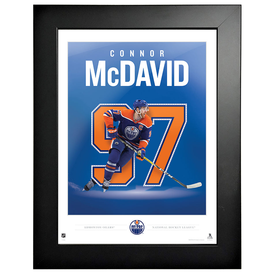 Edmonton Oilers | McDavid Breakout | 12" x 16" Frame