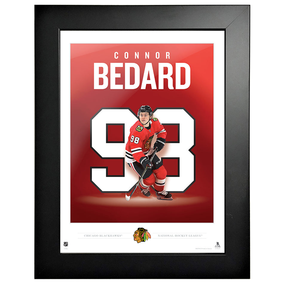 Chicago Blackhawks | Bedard Breakout | 12" x 16" Frame