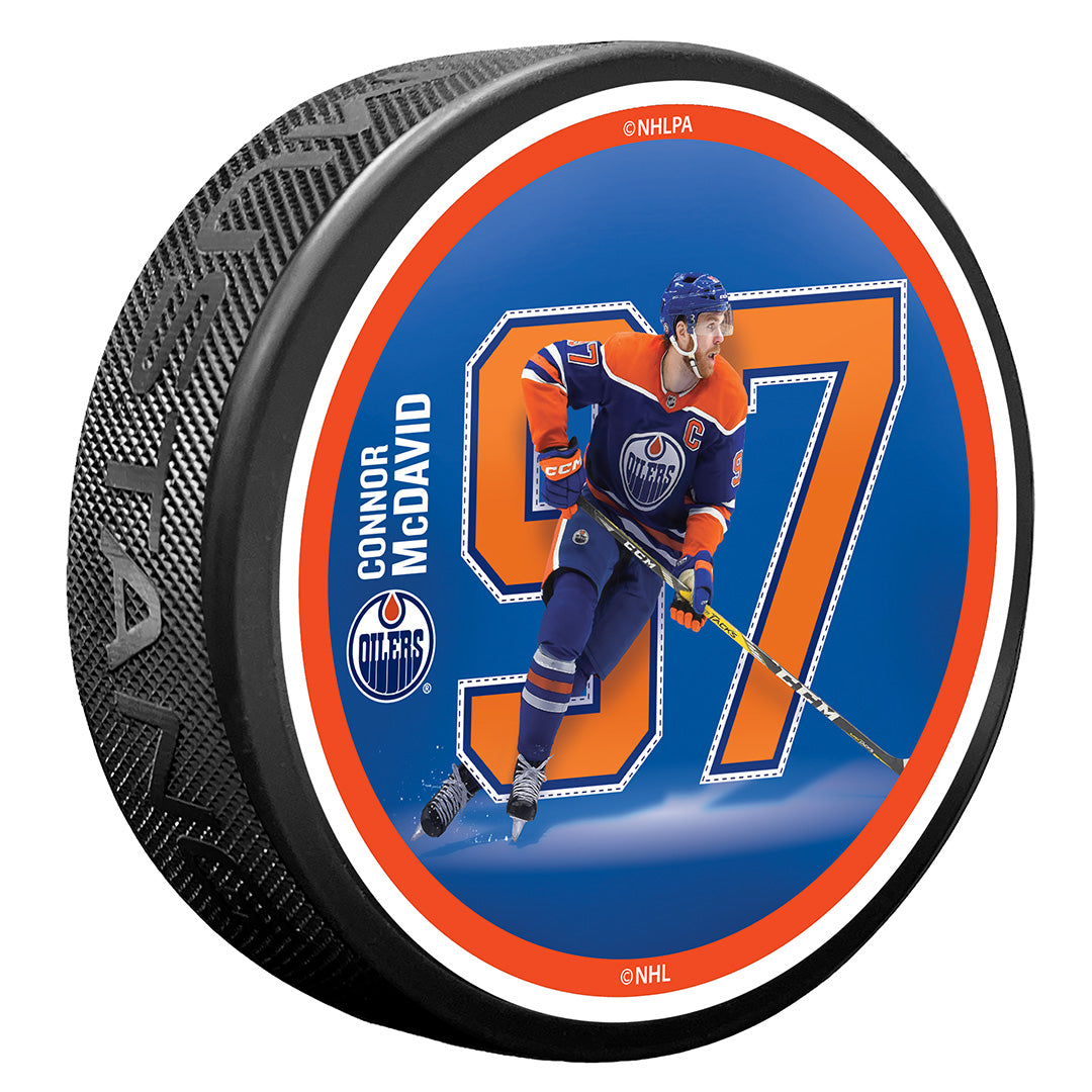 Connor McDavid Puck - Breakout Series | Sports Decor – Hockey Hall of Fame