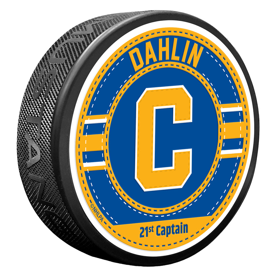 Rasmus Dahlin Puck | Captain Jersey Stitch