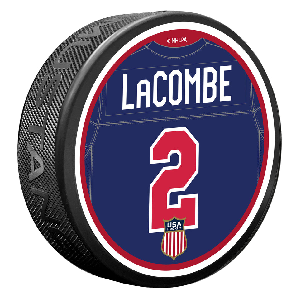 Team USA Player Puck | LaCombe