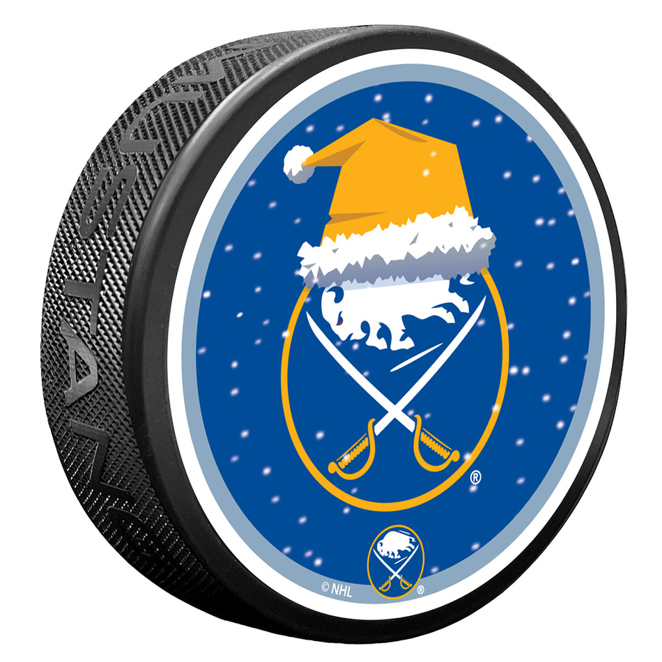 Buffalo Sabres Puck | Winter Wonderland