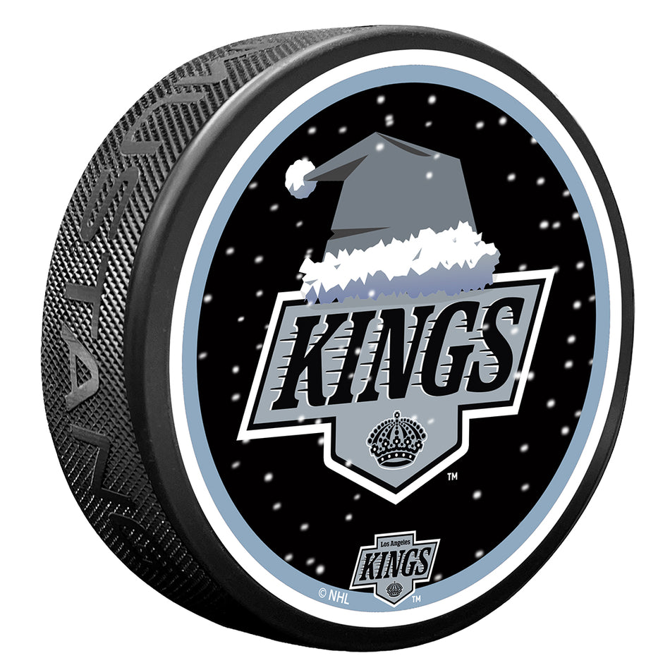 LA Kings Puck | Winter Wonderland