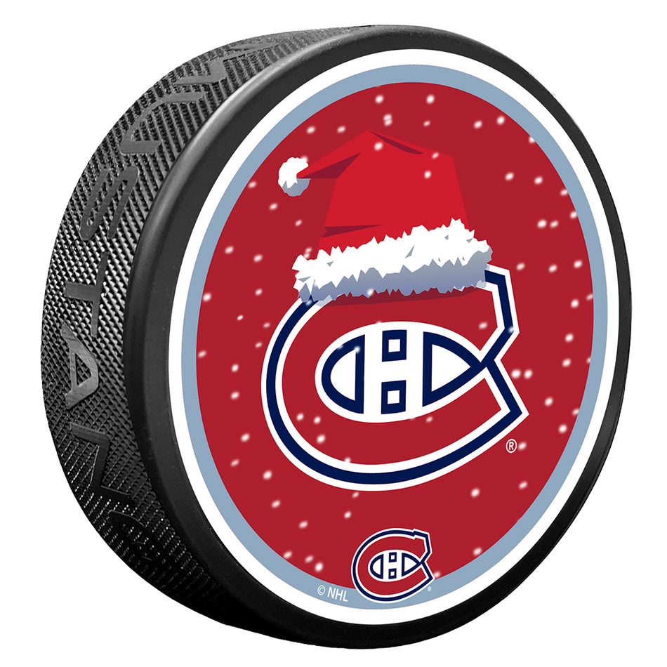 Montreal Canadiens Puck | Winter Wonderland