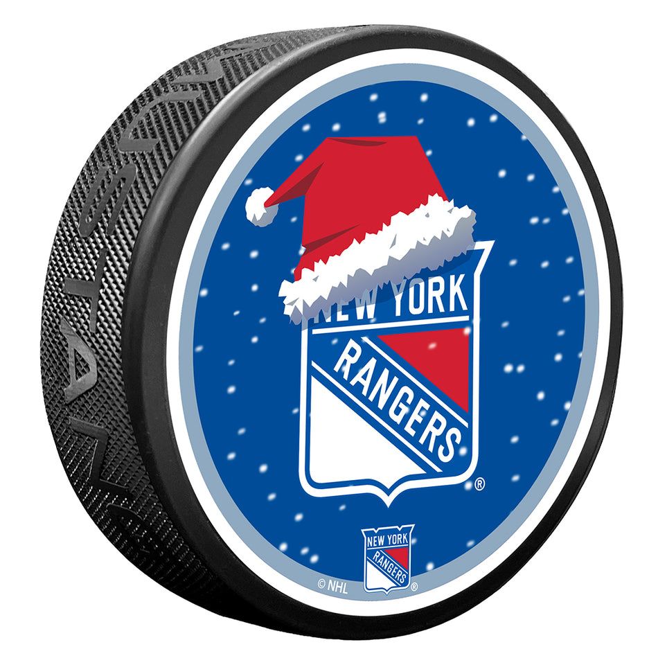 New York Rangers Puck | Winter Wonderland