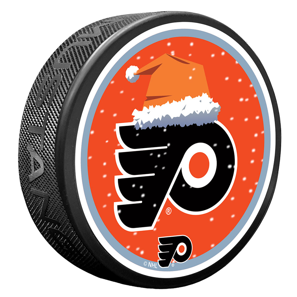 Philadelphia Flyers Puck | Winter Wonderland