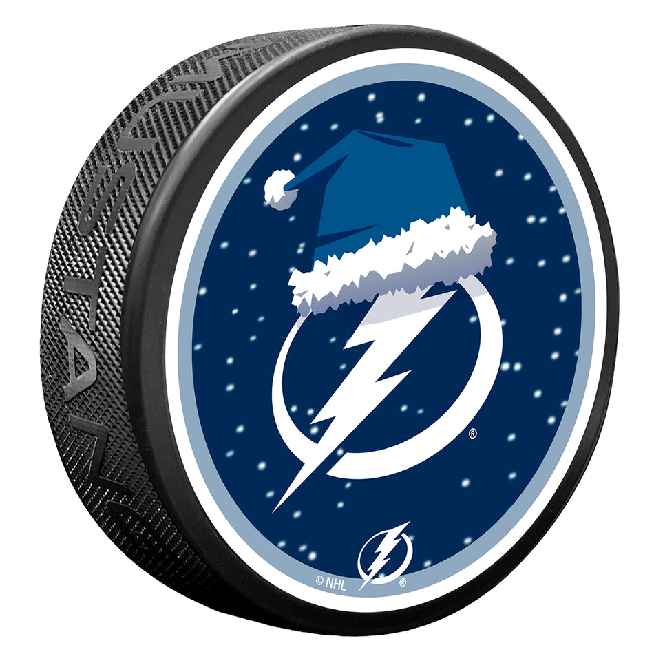 Tampa Bay Lightning Puck | Winter Wonderland