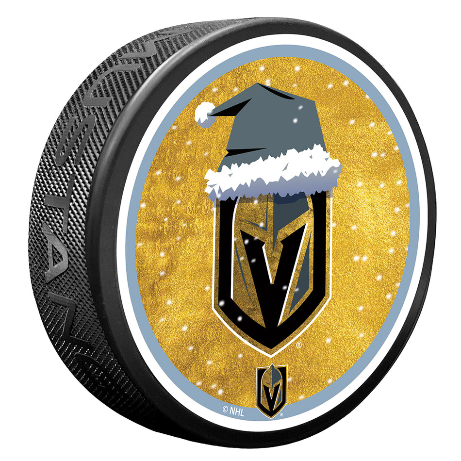 Vegas Golden Knights Puck | Winter Wonderland