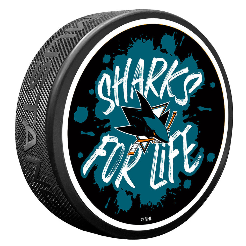 San Jose Sharks Puck | Slogan