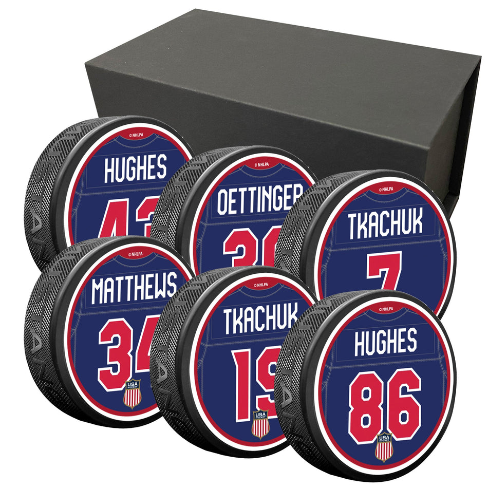 Team USA | 2026 Player 6 Puck Pack