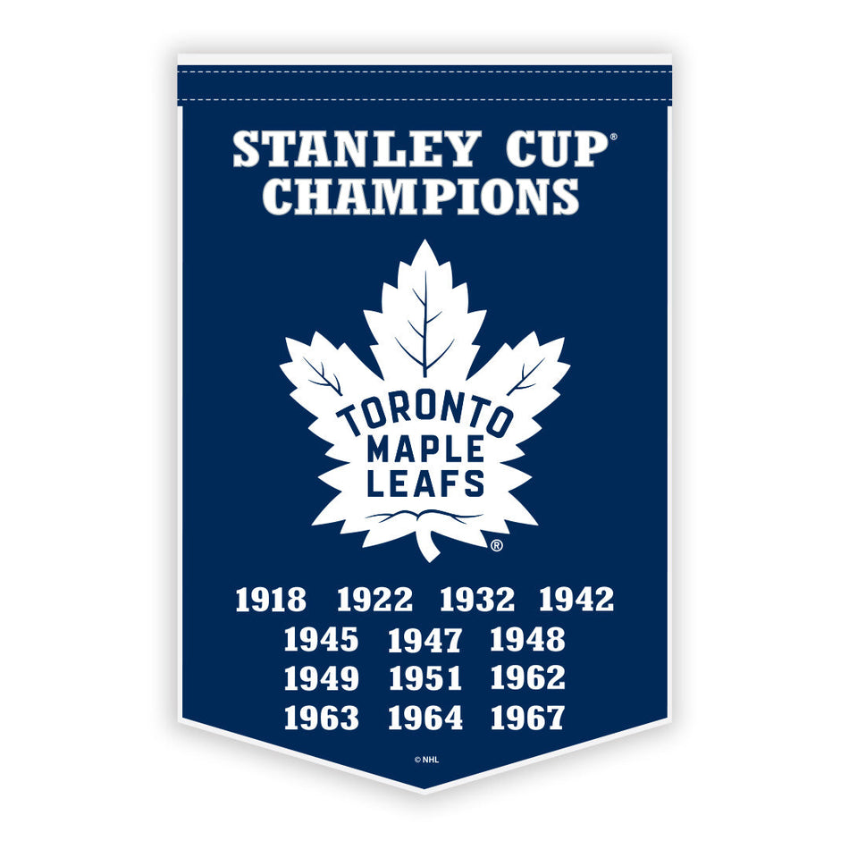 Toronto Maple Leafs Banner | Dynasty 10" x 15"