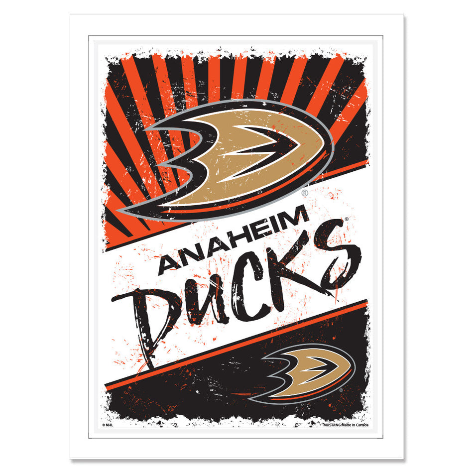Anaheim Ducks Print - 12" x 16" Classic Design