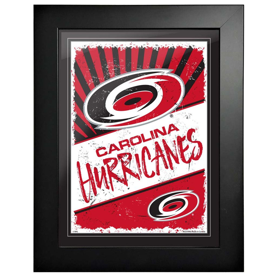 Carolina Hurricanes 12 x 16 Classic Framed Artwork