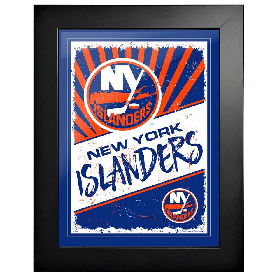 New York Islanders 12 x 16 Classic Framed Artwork