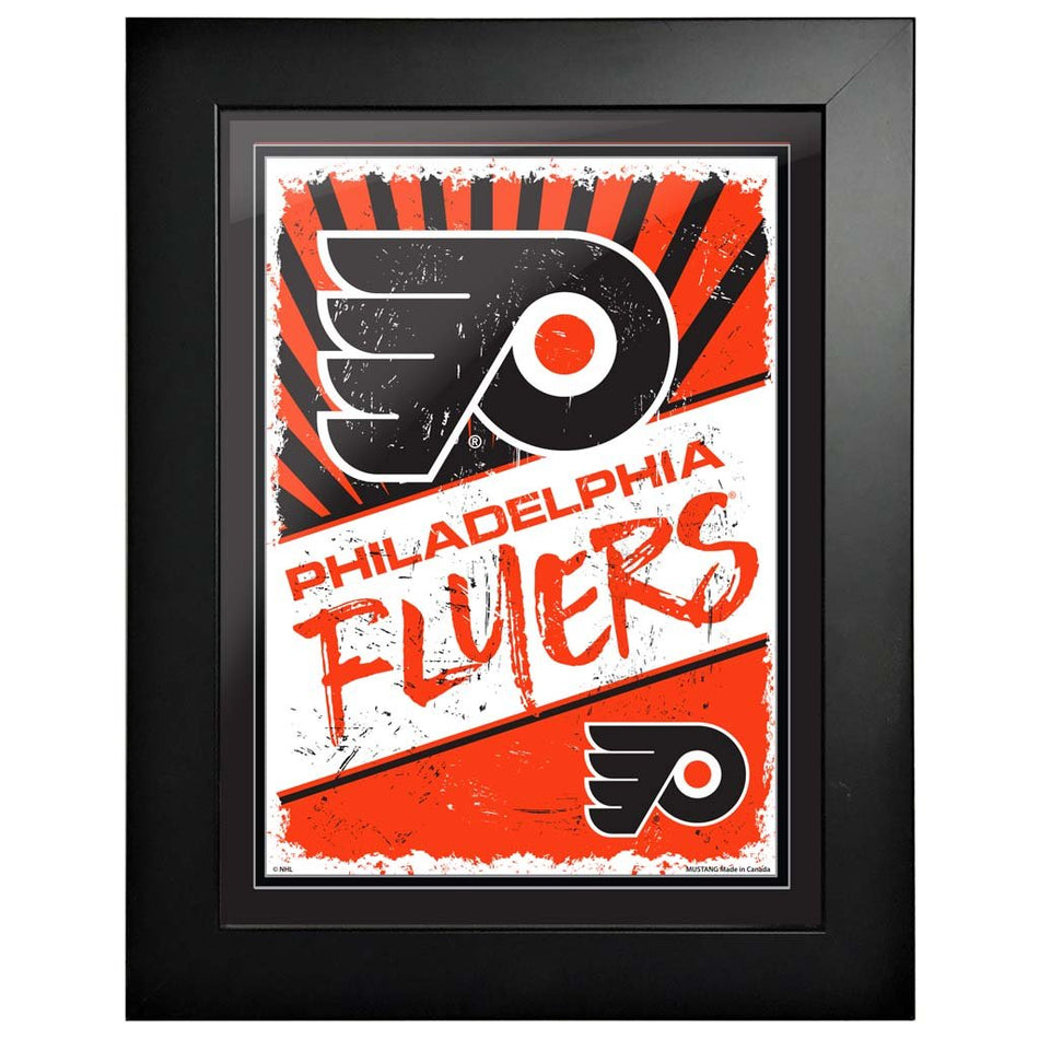 Philadelphia Flyers 12 x 16 Classic Framed Artwork