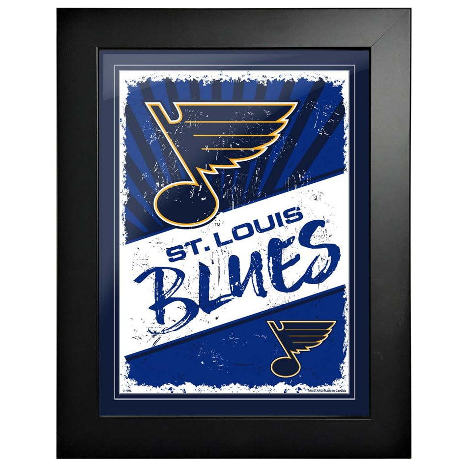 St. Louis Blues 12 x 16 Classic Framed Artwork