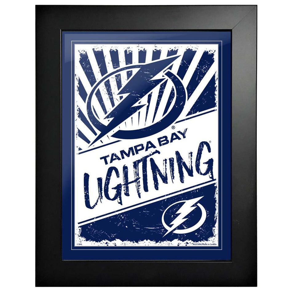 Tampa Bay Lightning 12 x 16 Classic Framed Artwork