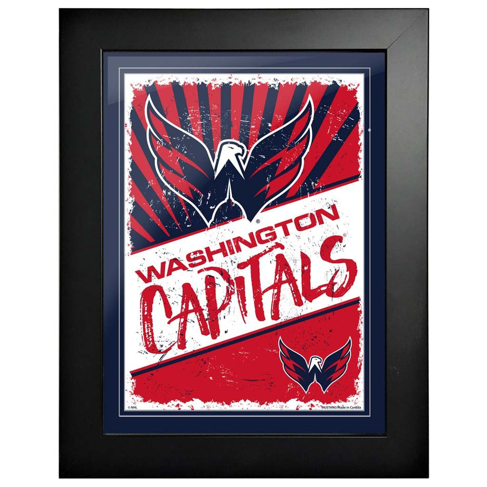Washington Capitals  12 x 16 Classic Framed Artwork