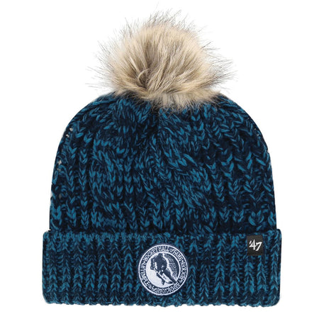 47 Brand Ladies Navy HHOF Pom Toque - Hockey Hall of Fame