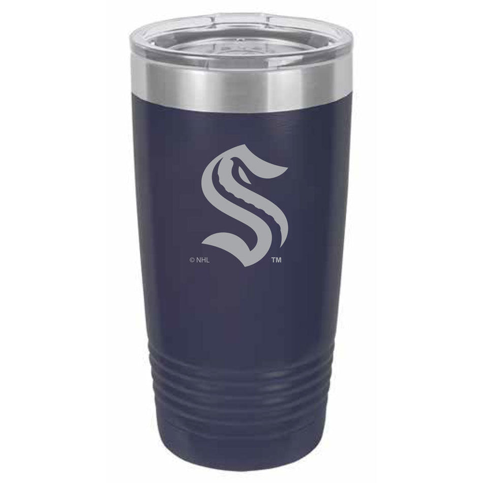 Seattle Kraken Polar Camel 20oz Travel Mug - Navy