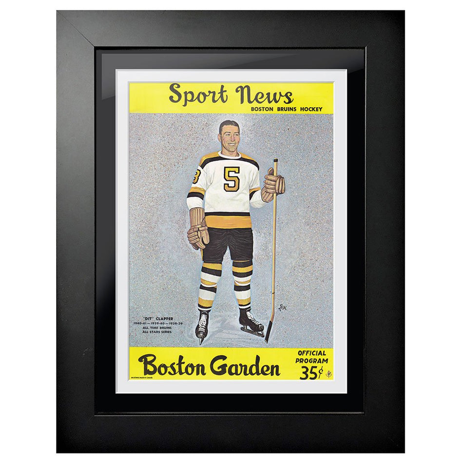 Boston Bruins Program Cover - Sport News Player 5