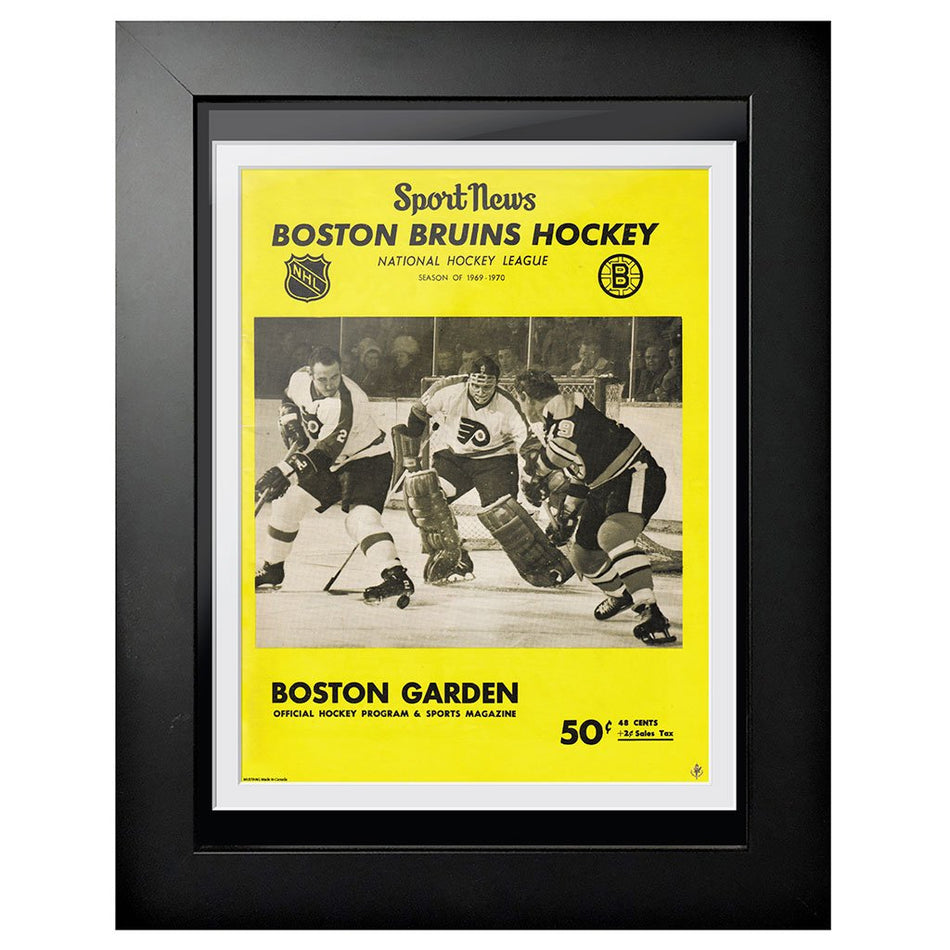 Boston Bruins Program Cover - Sport News Boston vs. Philadelphia