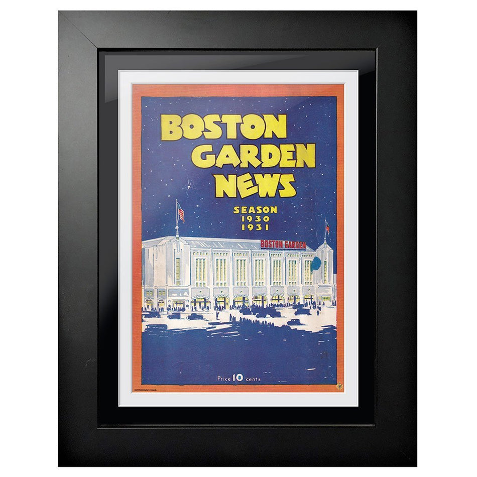 Boston Bruins Program Cover - Boston Garden News 1930