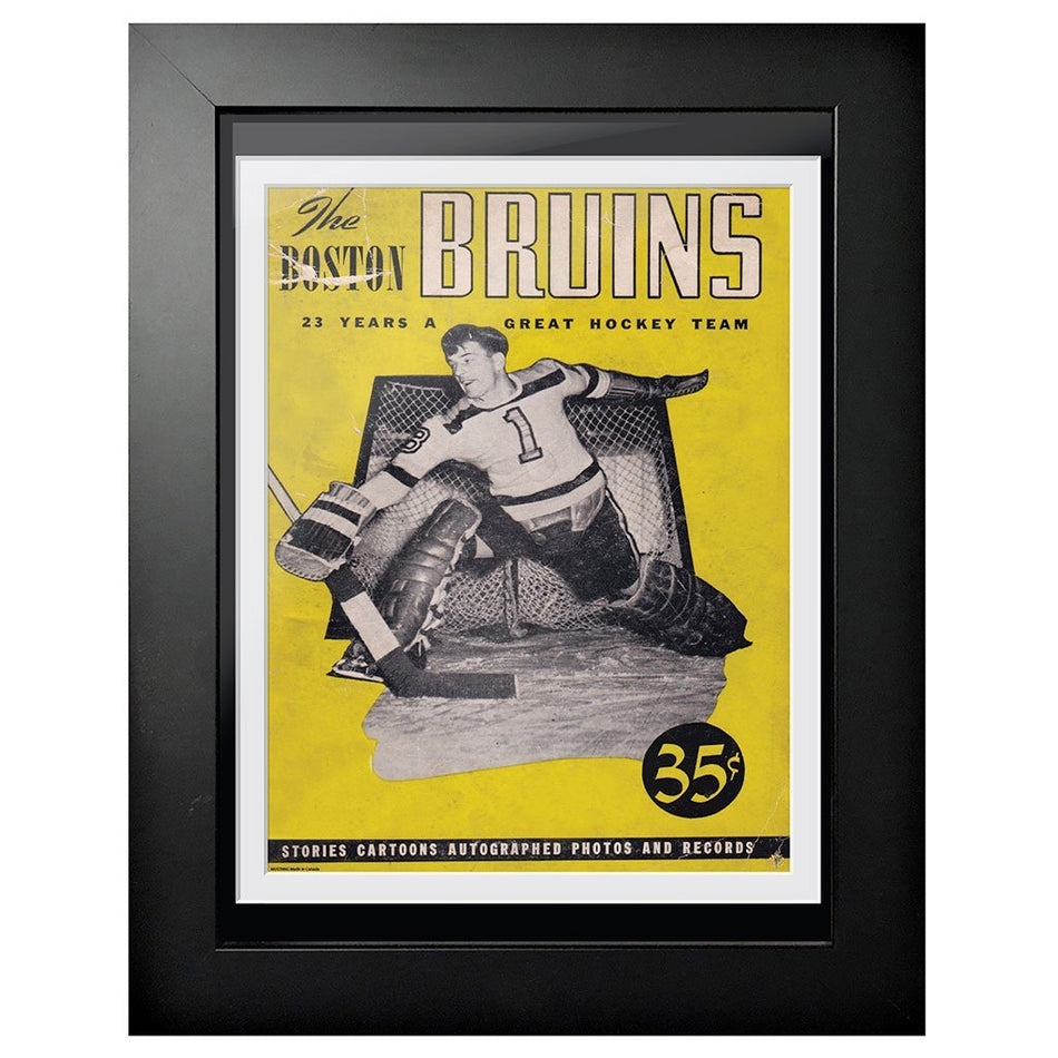 Boston Bruins Program Cover - The Boston News 23 Years of Great Hockey