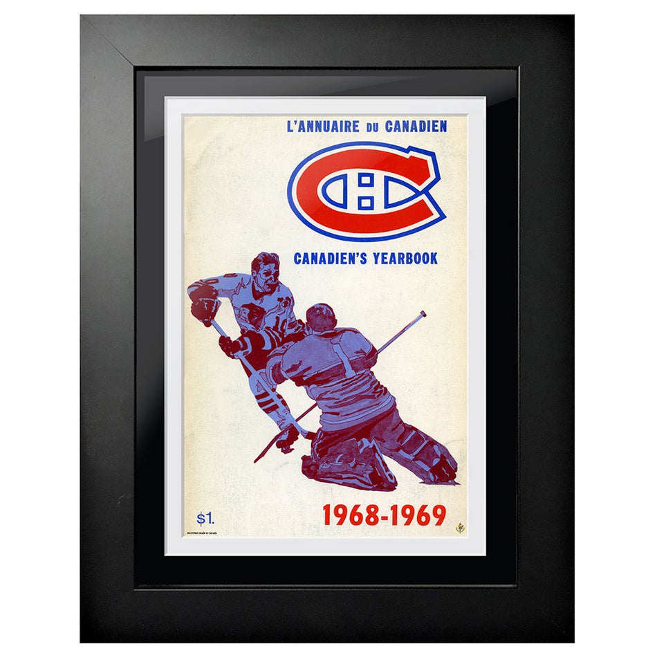 Montreal Canadiens Program Cover - 1968 Yearbook Cover