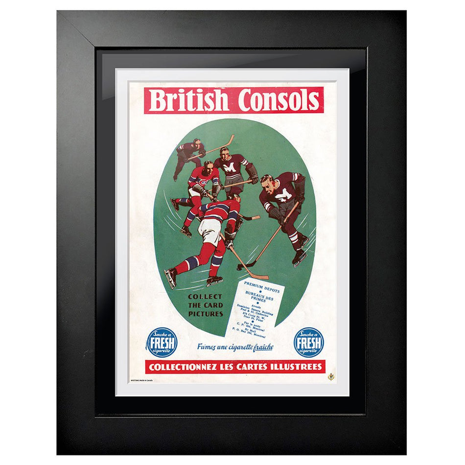 Montreal Canadiens Program Cover - British Consols