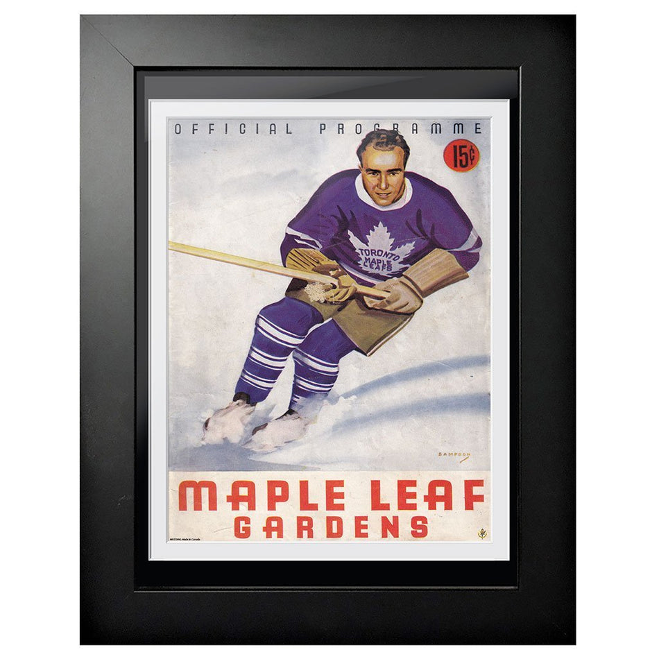 Toronto Maple Leafs Memorabilia-Maple Leaf Gardens Crossover Program Cover