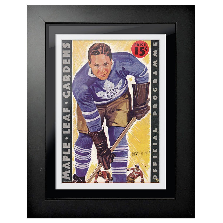 Toronto Maple Leafs Memorabilia-Maple Leaf Gardens Giant Player Program Cover