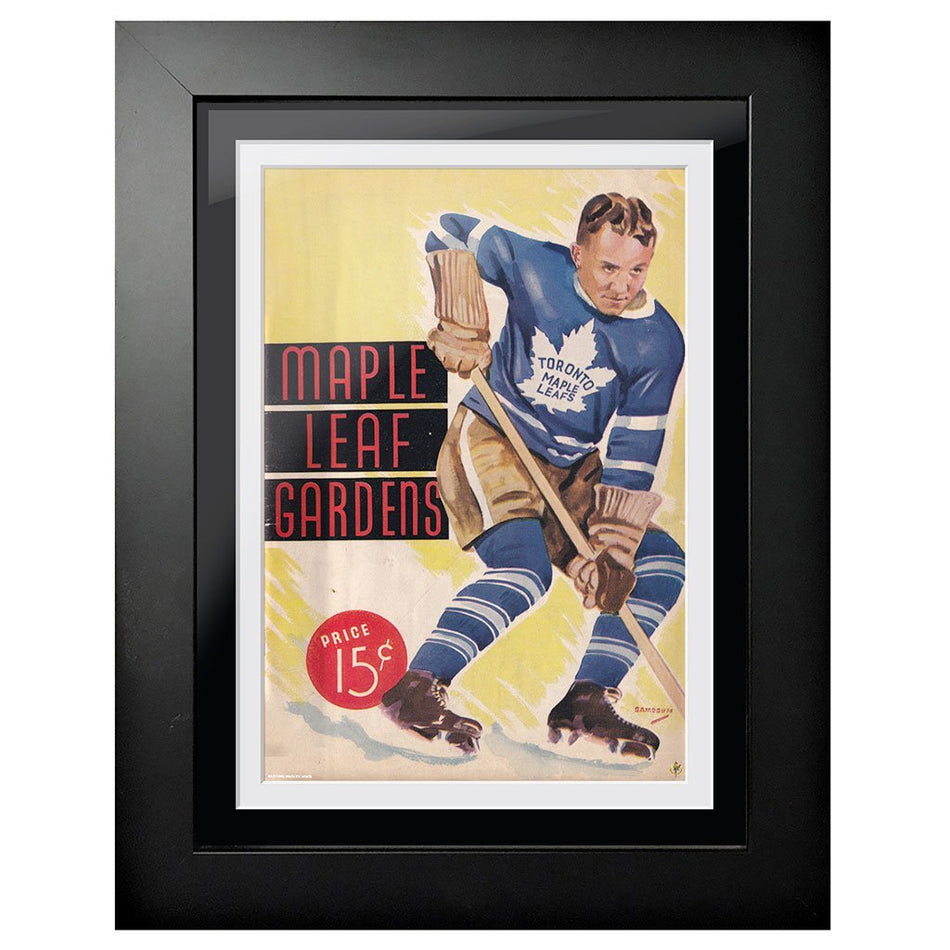 Toronto Maple Leafs Memorabilia-Maple Leaf Gardens Fast Stop Program Cover
