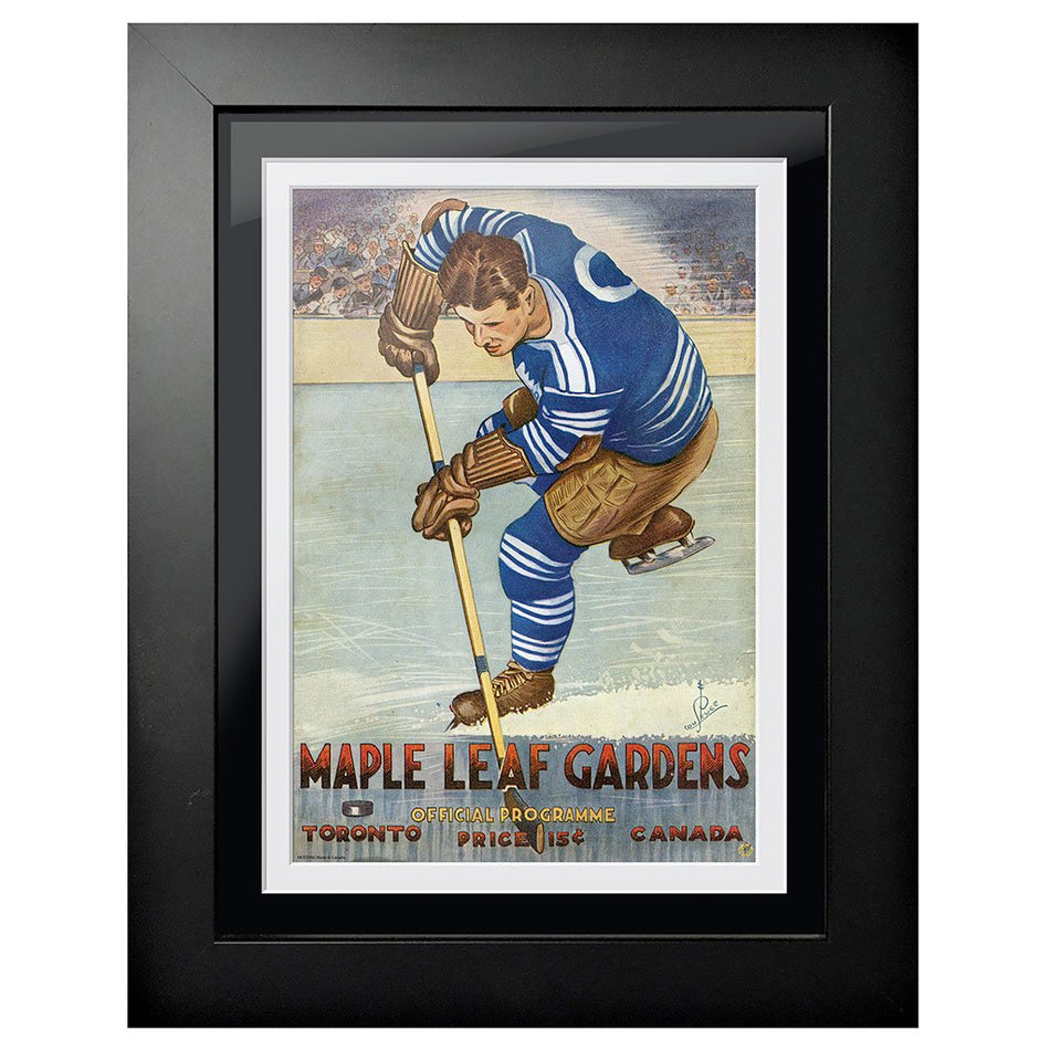 Toronto Maple Leafs Program Cover - Maple Leaf Gardens Player Handle