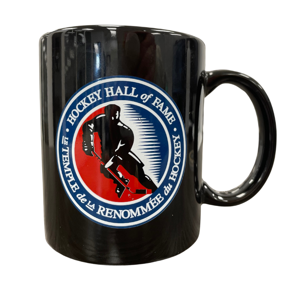 Hockey Hall of Fame 11oz. Sublimated Logo Ceramic Mug - Black