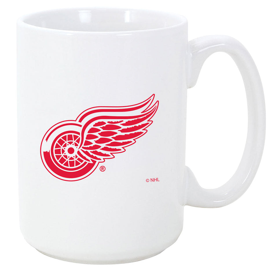 Detroit Red Wings White El Grande Mug
