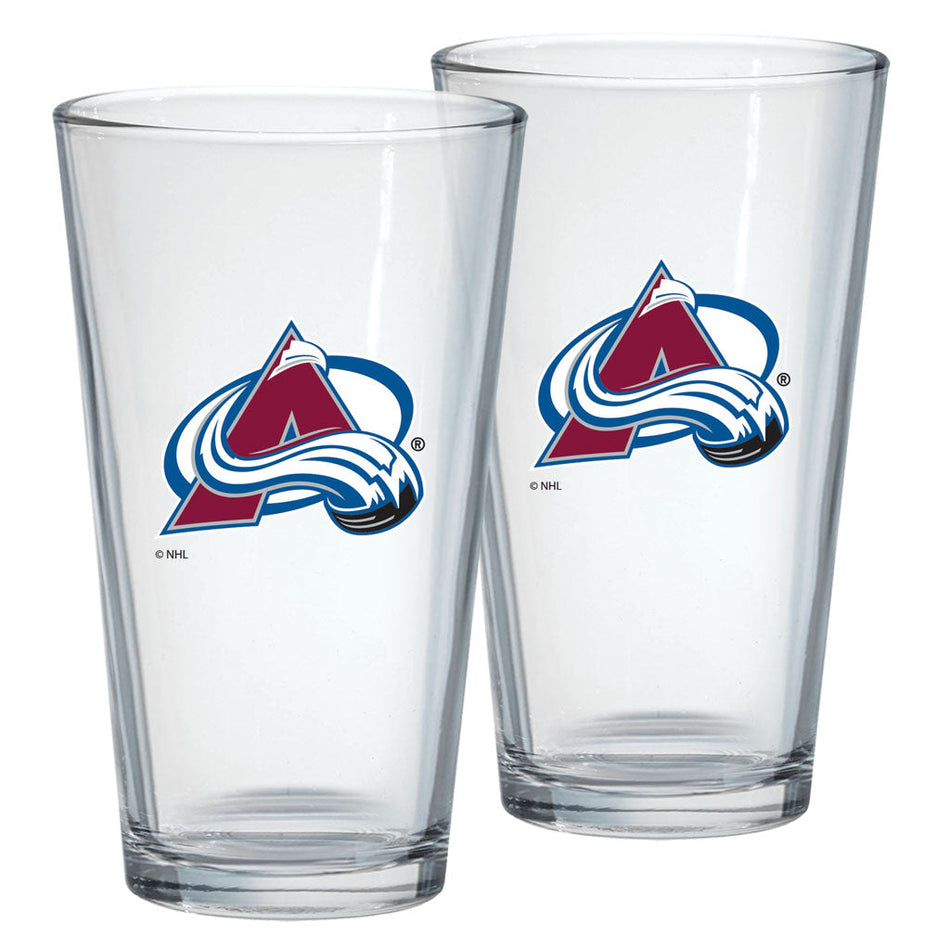 Colorado Avalanche 15oz Mixing Glass Set