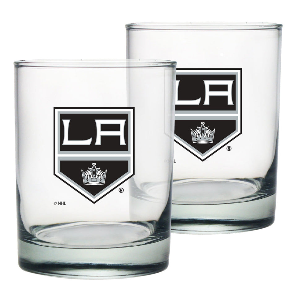 Los Angeles Kings 2pk Rocks Glass Set