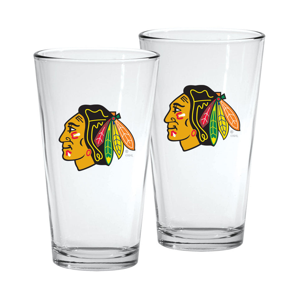 Chicago Blackhawks Mixing Glass Set