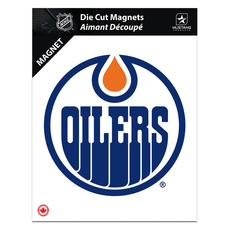 Edmonton Oilers Team Crest Magnet