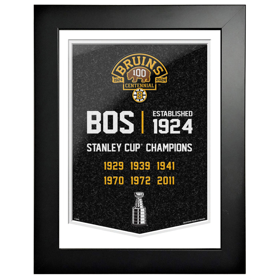 Boston Bruins 100th Anniversary Frame - 12" x 16" Empire