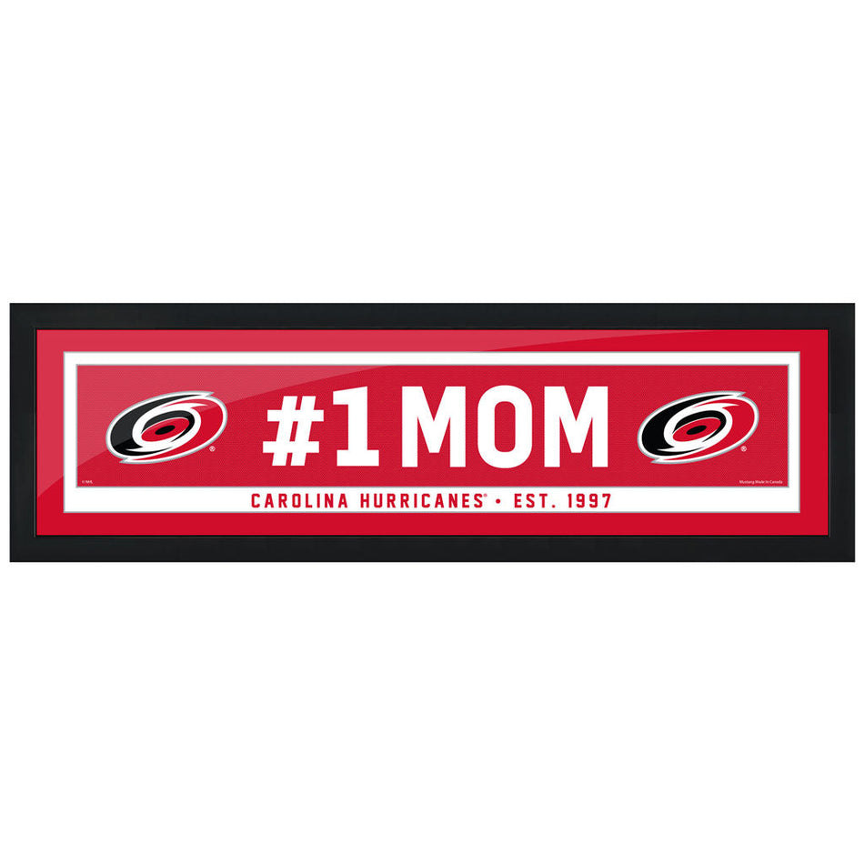 Carolina Hurricanes  #1 Mom 6x22 Frame