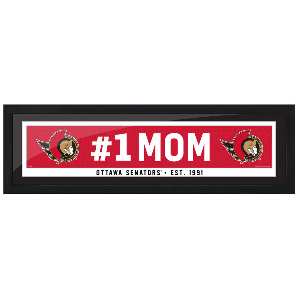 Ottawa Senators  #1 Mom 6x22 Frame