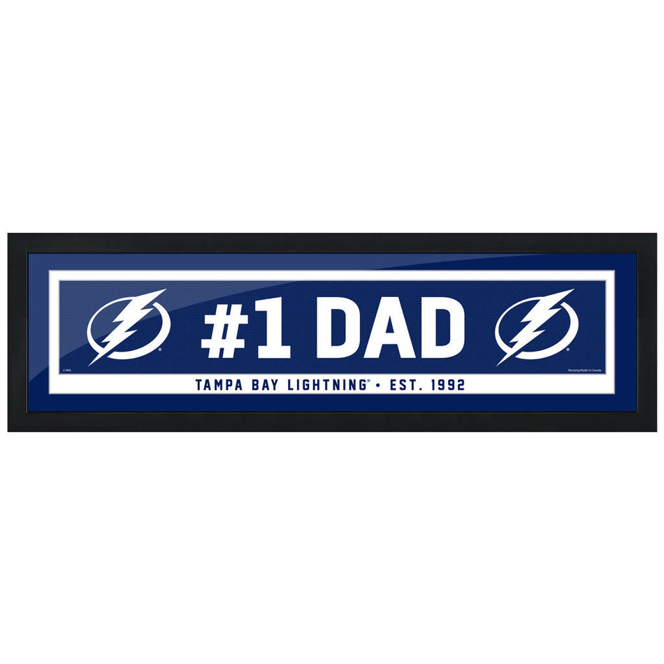 Tampa Bay Lightning #1 Dad 6x22 Frame