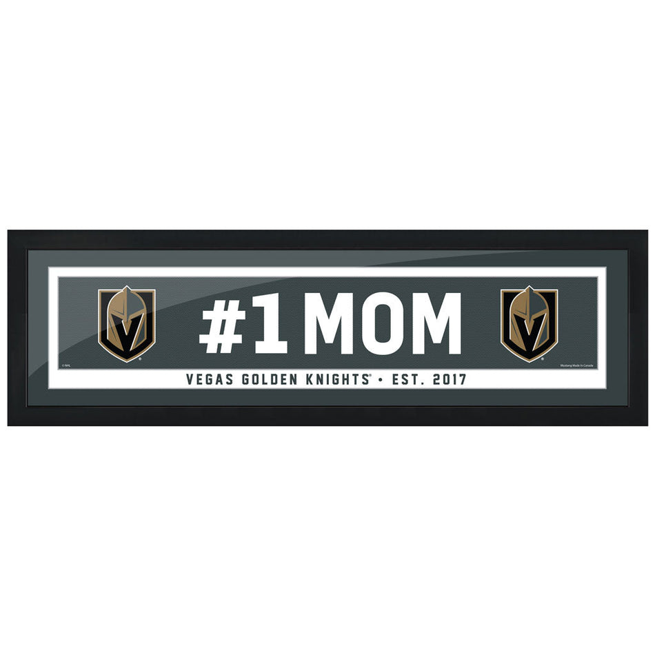 Vegas Golden Knights  #1 Mom 6x22 Frame