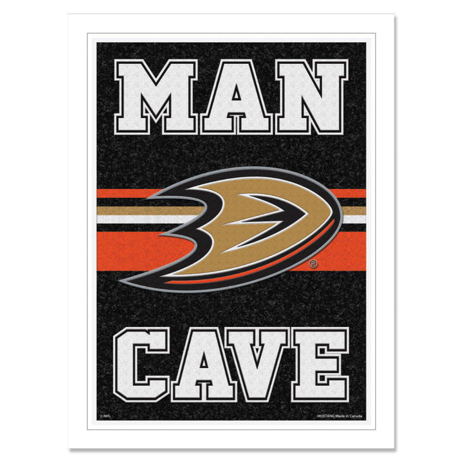 Anaheim Ducks Print - 12" x 16" Man Cave Design
