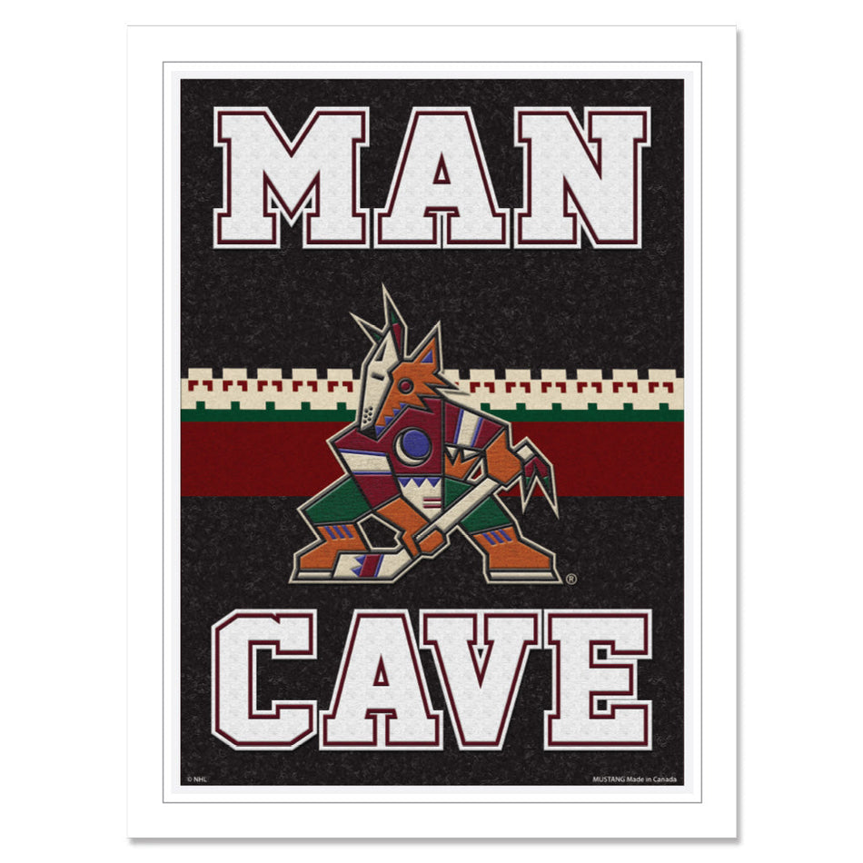 Arizona Coyotes Print - 12" x 16" Man Cave Design