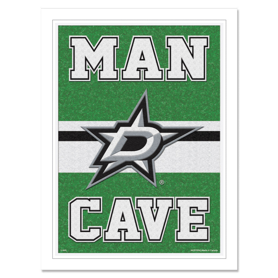 Dallas Stars Print - 12" x 16" Man Cave Design