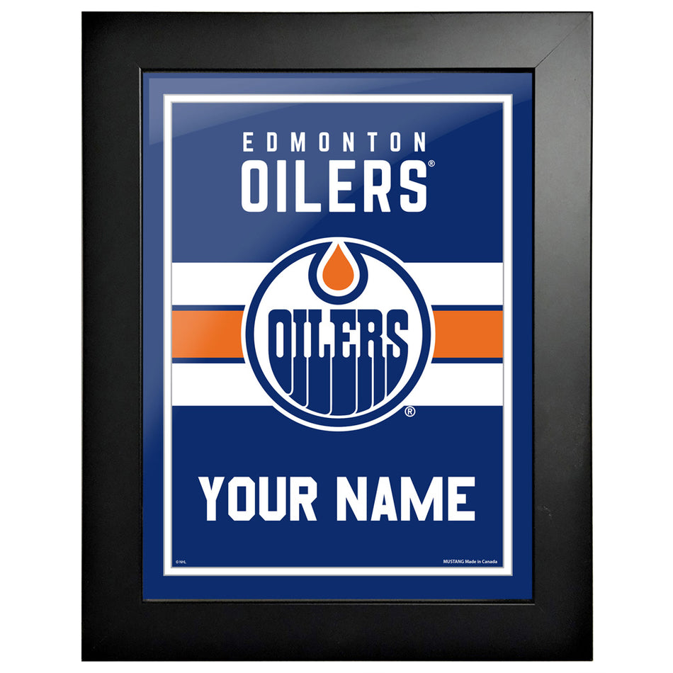 Edmonton Oilers -12x16 Team Personalized Pic Frame